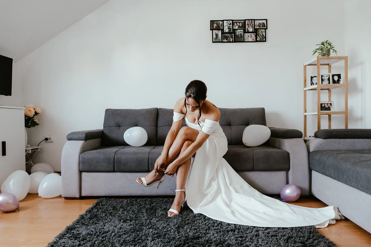 Profesionalna svadbena fotografija Ivane i Josipa u Županji